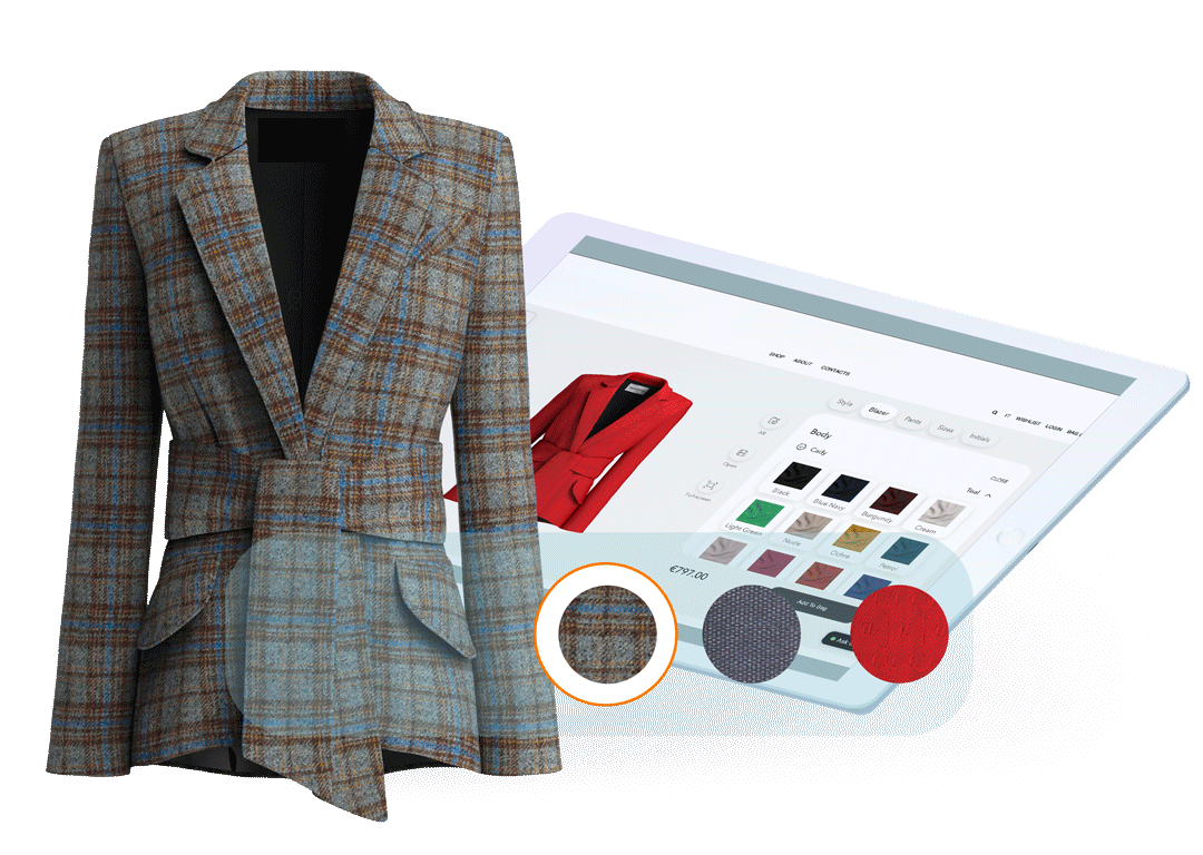 3D Configuratör yazılımı ile gerçek zamanlı ürün özelleştirme ve konfigürasyon örneği - interaktif 3D görselleştirme teknolojisi