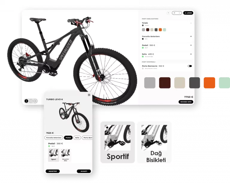 Görsel ürün özelleştirici demo - interaktif ürün kişiselleştirme örneği