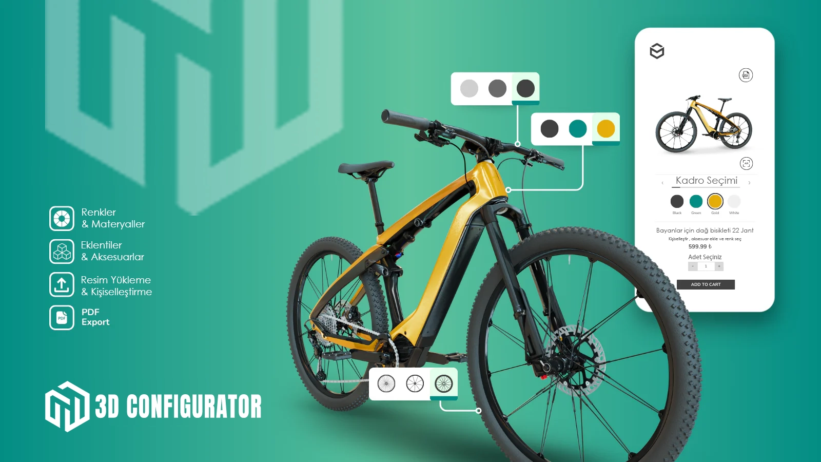Kapı Pencere Yapı Elemanları 3D Configurator, Construction Design ve AR Virtual Try-On teknolojileri